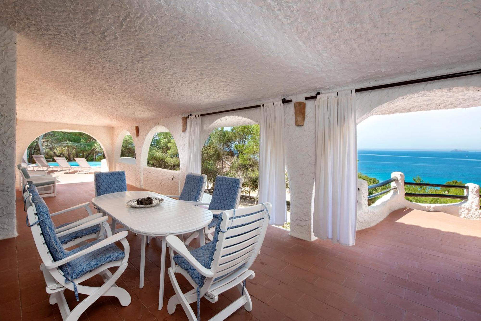Villa Eliana Sul Mare ポルト・ピノ エクステリア 写真