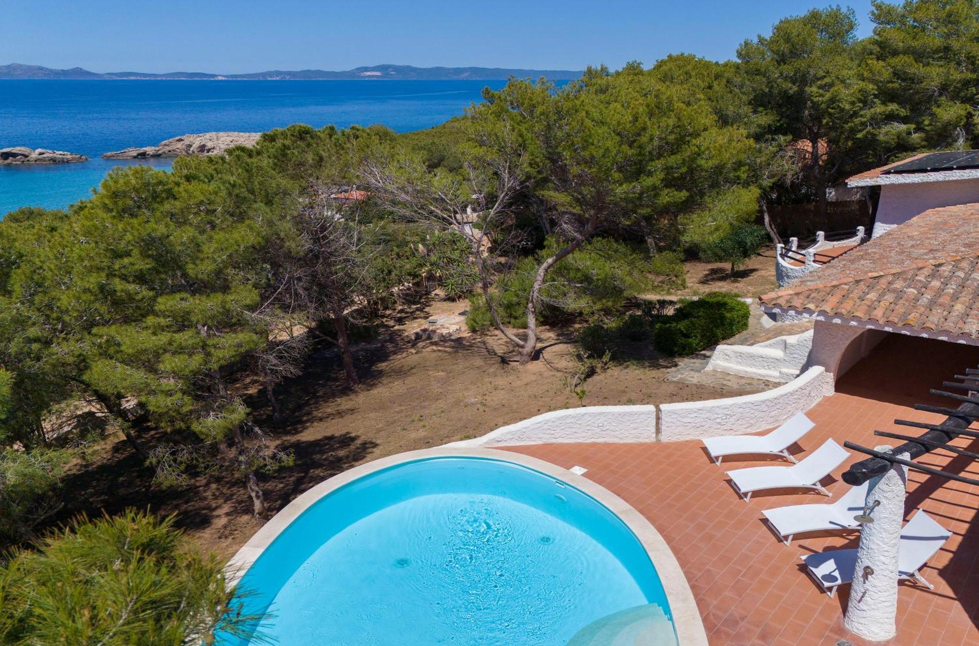 Villa Eliana Sul Mare ポルト・ピノ エクステリア 写真