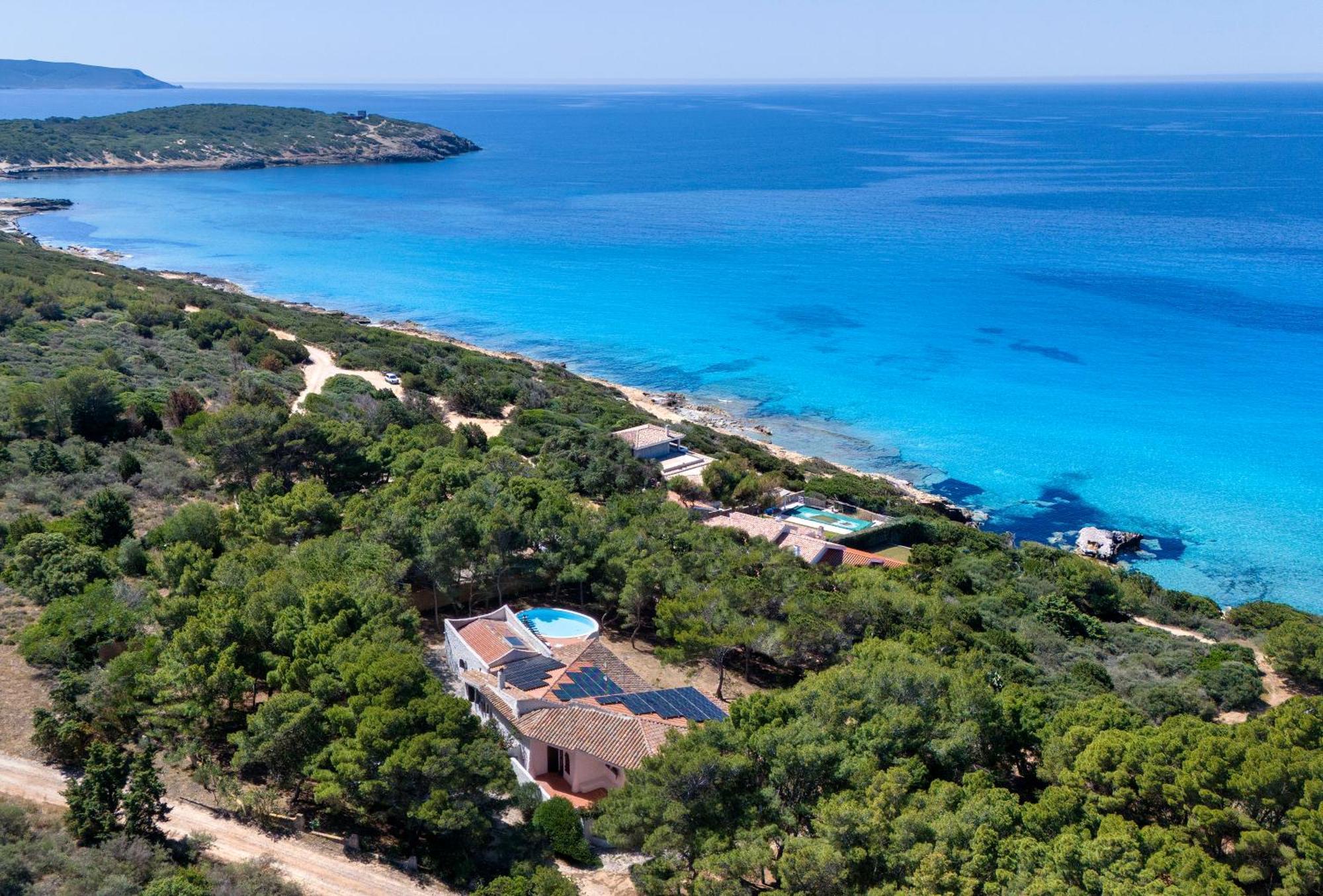 Villa Eliana Sul Mare ポルト・ピノ エクステリア 写真
